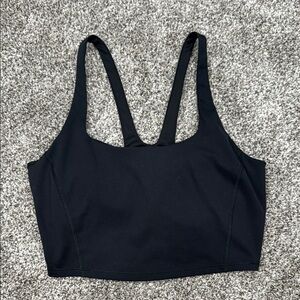 Black Bra Crop Top ~ Women's Size Small